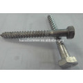 DIN571 / Hex Head Wood Screw, HDG Self Tapping Wood Screwd / zinc plaqué à bois classe 6.8 / 8.8